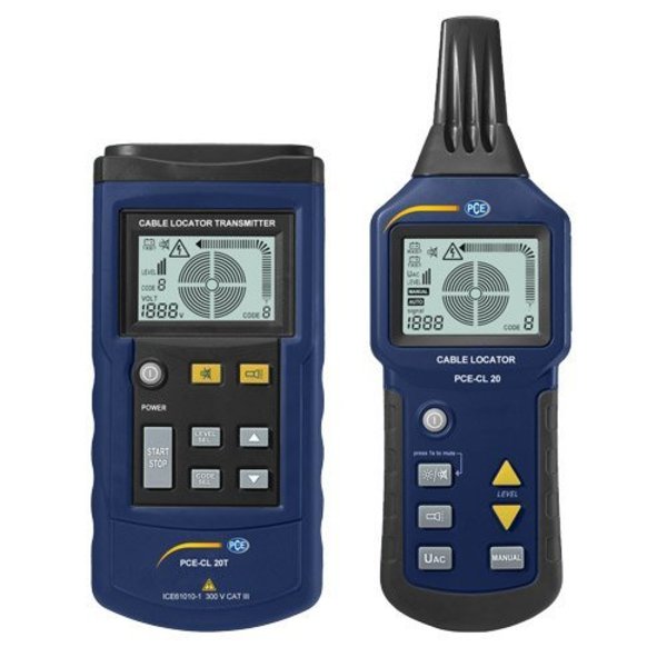 Pce Instruments Cable and Wire Detector, CAT III 300 V PCE-CL 20